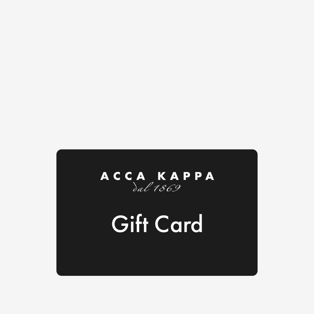 Acca Kappa UK Gift Card