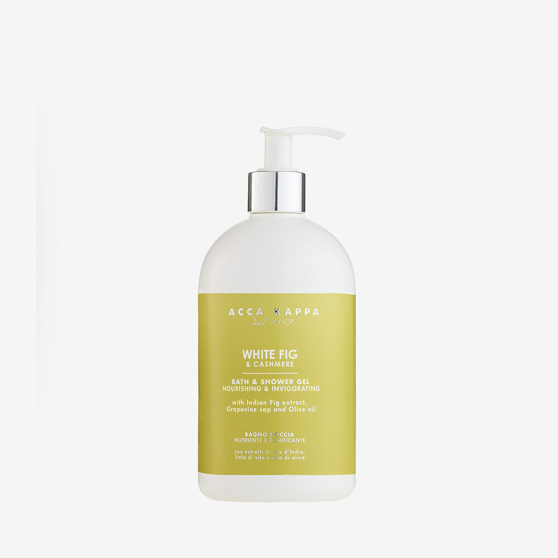Acca Kappa White Fig &amp; Cashmere Bath &amp; Shower Gel (500ml)