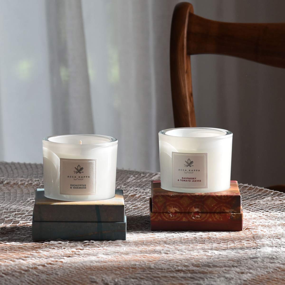 luxury fragranced candles from Acca Kappa
